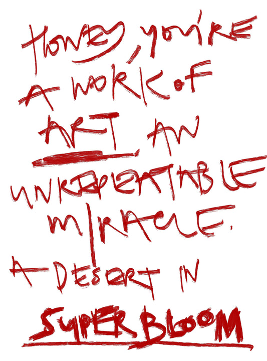Superbloom print